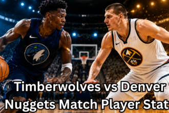 Timberwolves vs Denver Nuggets Match Player Stats Complete Breakdown, Top Performers, and Key Takeaways